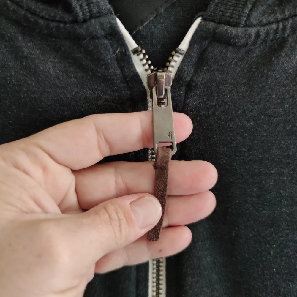 Cotton On 💙 Full Zip Gray Hoodie Pockets Shirt